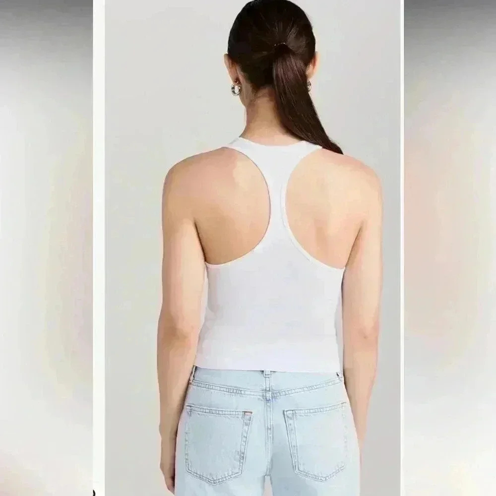 Intimately Free People Racerback Ribbed Top - Picture 2 of 5